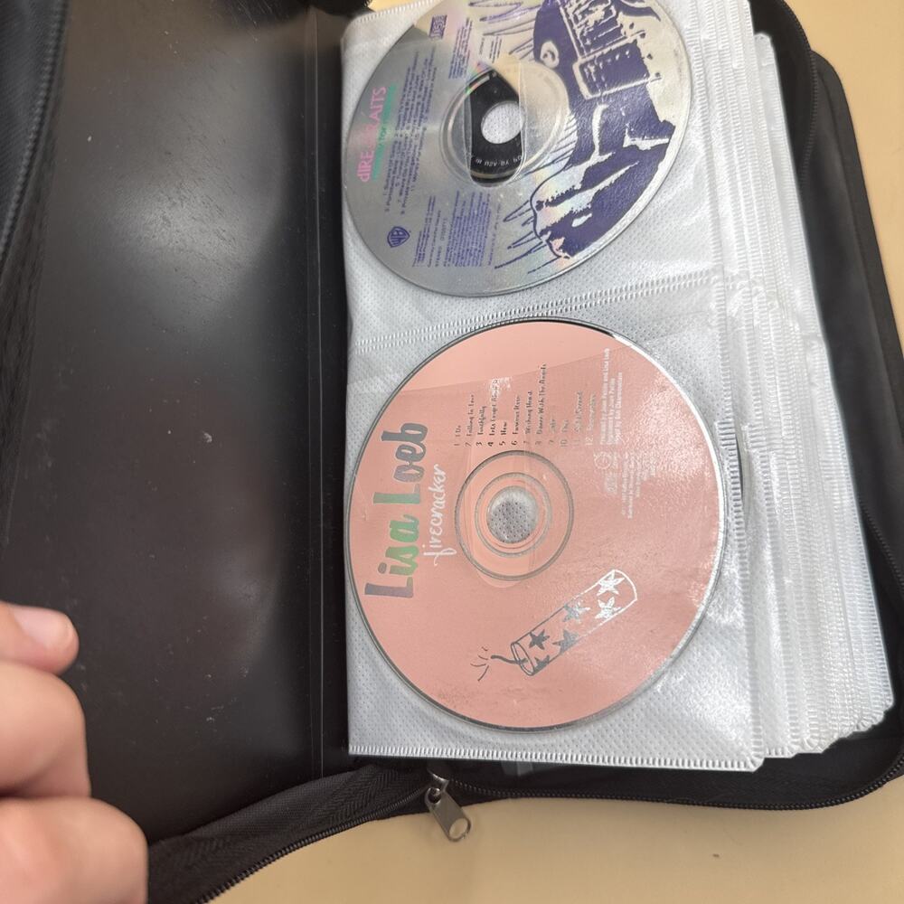 Music CD Case Full of 94 lots of discs With Case